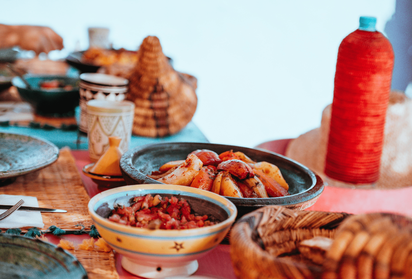 déjeuner tajine