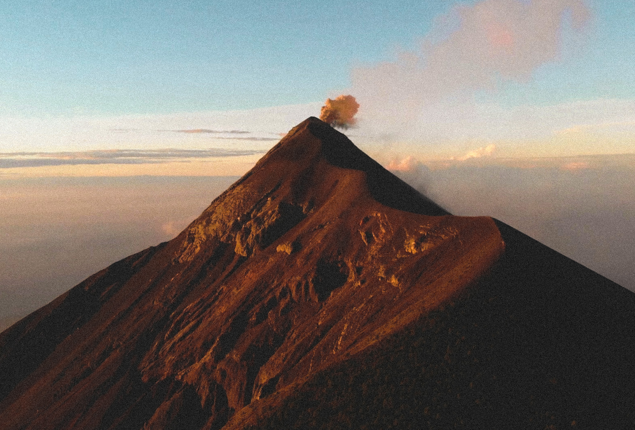 Volcan de fuego Guatemala